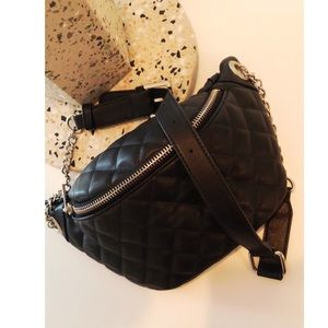 Quilted Leather Fanny Pack